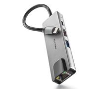 Ngs Hub Usb-C 4 Porte RJ 45 HDMI Usb-c Usb 3.0 Alluminio