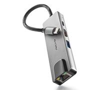 Ngs Hub Usb-C 4 Porte RJ 45 HDMI Usb-c Usb 3.0 Alluminio