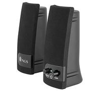 ALTOPARLANTE SPEAKER NGS SB150 - CASSE 4W RMS, 200W PMPO CON JACK 3.5mm PER PC E LAPTOP - NERO - USB 2.0