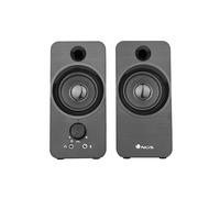 NGS SB350, Altoparlante per PC da 12 Watt con Connessione USB, Nero
