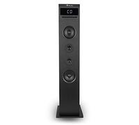 NGS SKYGAZER - Torre audio 2.1 da 120 W (lettore CD, ingressi USBAUX IN), compatibile con tecnologia Bluetooth. Colore: nero