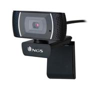NGS Webcam FullHD 2 MP USB 2.0 Nero con Messa a Fuoco Automatica