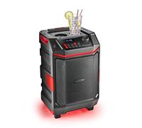 NGS Wild Bash - Altoparlante Bluetooth 5.4 Portatile 50 W RMS con Luci LED RGB, Batteria Ricaricabile Rimovibile, Impermeabile IPX6, Karaoke e Funzione di Trasmissione