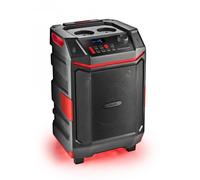 NGS Wild Bash - Altoparlante Bluetooth 5.4 Portatile 50 W RMS con Luci LED RGB, Batteria Ricaricabile Rimovibile, Impermeabile IPX6, Karaoke e Funzione di Trasmissione