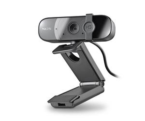 NGS XPRESSCAM 1080HD Webcam per PC FullHD 1080p USB 2.0 con microfono integrato
