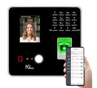 NGTeco Cloud Rilevazione Presenze Italiano TC1,timbracartellini con funzionalità di riconoscimento delle impronte digitali, riconoscimento facciale, RFID e PIN,con software di gestione remota