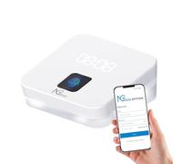 NGTeco TC4 Rilevatore Presenze con Impronte Digitali e Cloud, per Aziende, App iOS/Android, Controllo Remoto, Regole Personalizzabili