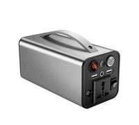 NGTFDCP Centrale elettrica Portatile, 2 Pezzi 180W Stazione di Alimentazione Portatile generatore Solare Banca di Emergenza for casa Campeggio,Power Station Portatileper Campeggio, Viaggio(Gray,110v)