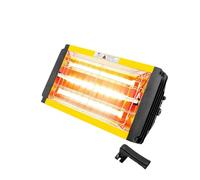 NGTFDCP Lampada a infrarossi, Lampada Portatile A Infrarossi Per Polimerizzazione Vernice, Luce Riscaldante A Onde Corte, Strumento Per La Riparazione Della Carrozzeria 'auto,per spray per auto