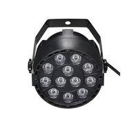 NGTFDCP Lampada proiettore, 12 Luci Par A LED, 8 Canali, Luci da Palco A Colori Misti con modalità Stroboscopica E Controllo Vocale for Feste in Discoteca,per Feste di Compleanno e Ballo di Halloween