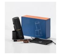 NGTFDCP Macchina da caffè portatile, Mini macchina for caffè in grani elettrica completamente automatica, ricaricabile tramite USB, portatile, con macinacaffè per campeggio, escursionismo, camper