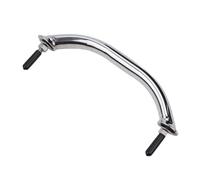 NGTFDCP Maniglia della Porta, 2 Maniglie di Sostegno for Barche, Yacht, in Acciaio Inossidabile 316 Lucido, Argento, 8', for Impieghi Gravosi, Corrimano for Barche Auto, Bagno con Doccia