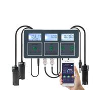 NGTFDCP Misuratore TDS, Smart PH ORP TDS EC Salt S. G Temp CF Monitor Meter Tester di qualità 'Acqua for acquari Online Data Logger Controller,per Acqua Potabile, Sistema RO/di, acquari ECC.