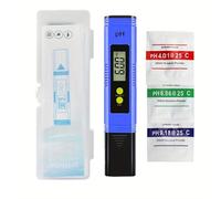 NGTFDCP Misuratore TDS, Strumento di Misura del PH 0,01 ad Alta precisione for Tester a qualità 'Acqua, Campo 0-14 Adatto for acquari e Piscine,per Acqua Potabile, Sistema RO/di, acquari ECC.(Blue)