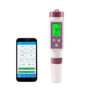 NGTFDCP Misuratore TDS, TDS Meter, 7 Temperature ORP EC Salt SG PH Online Blue Tooth Water Quality Tester App Control Beverage Laboratory Aquarium,per Acqua Potabile