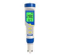 NGTFDCP Misuratore TDS, Tester Digitale per Acqua 7 in 1 ORP Salt PH Meter Kit per Test di qualità per Piscine Salata per Acquario, Laghetto Balneabile,per Acqua Potabile