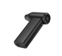 NGTFDCP Soffiatore per auto, Ventilatore Elettrico Turbojet, Potente Ventilatore Ad Alta Velocità, Asciugacapelli Ad Alta Velocità, Mini Ventilatore Portatile,Alta potenza di aspirazione(Black)