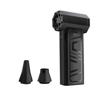 NGTFDCP Soffiatore per Foglie, Soffiatore per Aria Compressa Wireless da 450000 Giri/min Ventola Violenta Ad Alta velocità Turbo Jet Regolabile A 3,per la Pulizia del Patio