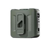 NGTFDCP Ventilatore portatile, Ventilatore Portatile Con Clip Da Cintura Ricaricabile Tramite USB E Display Digitale, For Lavoro E Viaggi All'aperto per il campeggio(Green)