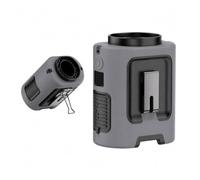 NGTFDCP Ventilatore portatile, Ventilatore portatile da appendere al collo per il lavoro all'aperto del corriere di viaggio per il campeggio(Gray)