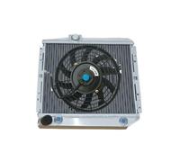 NGYBSFHxsr 2 Rows Aluminum Radiator, Compatible For Renault 9/11 Super 5 R5 GT Turbo C-type 1.4L B/C37 B/C40 L42 AT/MT 1981-1991(B)