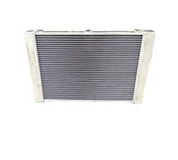 NGYBSFHxsr Radiatore in Alluminio a 2 File, Compatibile con Porsche 944 2.5L Turbo 1986-1991, Compatibile con S2 3.0L NA MT 1989-1991