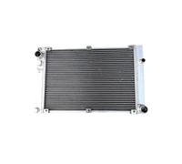 NGYBSFHxsr Radiatore in Alluminio a 2 File, Compatibile con Porsche 944 Coupe 2.5L Turbo 1986-1991, Compatibile con S2 Cabrio 3.0 MT 1989-1991