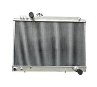 NGYBSFHxsr Ventola radiatore in Alluminio a 3 File, Compatibile con Toyota Supra MK3 JZA70 A70 3.0L Turbo MT 7MGTE 7MGE MA70 1986-1992(Radiator Only)