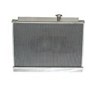 NGYBSFHxsr Ventole del radiatore in Alluminio a 3 File compatibili con Toyota Supra MK3 JZA70 A70 3.0L Turbo MT 7MGTE 7MGE MA70 1986-1992(Radiator Only)
