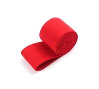 NHAUOPCA Elastico Decorativo da 6 Metri e 4 cm, Elastico in Nylon colorato per Abbigliamento, Maglieria e Accessori per Cucito Fai da Te,Rosso,40mm