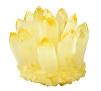 NHDVDVAV Cluster di Quarzo citrino Naturale con Supporto, Forma Irregolare, Pietra Grezza, Esemplare Minerale, Punto di Cristallo Giallo, Ornamento, Decorazione per la casa,About 500g