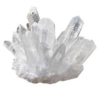 NHDVDVAV Cluster di Quarzo ialino Trasparente, geode di Pietre preziose Naturali per Decorazioni domestiche, statuina di Cristalli Grezzi Irregolari, Decorazione Fengshui,400~500g