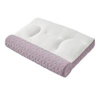 NHDVDVAV Cuscino ergonomico di Supporto cervicale in Memory Foam, Cuscino Comfort per Il Supporto cervicale, Adatto a Chi Dorme sul Fianco, allevia la Tensione al Collo,A