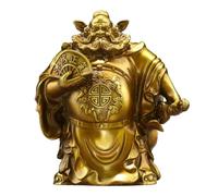 NHDVDVAV Statua in Ottone Feng Shui Cinese Fatta a Mano, Statuette mitologiche del guardiano Zhong Kui, Decorazioni per la casa, Ufficio e Tavolo.
