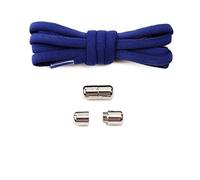 NHEISSCF Lacci for Scarpe Elastici for da Ginnastica No Tie rapidi Rotondi Bambini Adulti Taglia Unica(Royal Blue)