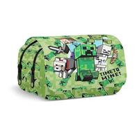 Nhemeylp Astuccio per la scuola dei giocatori, fantastico regalo resistente, spazioso e leggero con tasche multiple, perfetto per scuola, università, viaggi