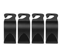 NHGTFOQ 4 Pezzi Gancio per Auto, per Alfa Romeo Giulia 159 147 156 Stelvio Giulietta Mito Versatile e Durevole Ganci Poggiatesta Auto Organizza Auto Accessori Auto Interno