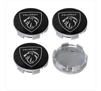 NHGTFOQ Confezione da 4 coprimozzi,para Peugeot 3008 II SUV / 3008 I P84 T8 2009-2024 2025 coprimozzo Ruota 60mm, coprimozzi Ruota Auto Antipolvere e antiruggine,B