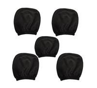 NHGTFOQ Copritesta Auto 5 Pezzi, per VW Passat B7 2010-2014 Copripoggiatesta in Tessuto Elastico Traspirante, Protezione Poggiatesta Universale