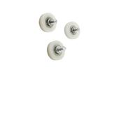 NHJLFKSA 2 pulegge con cuscinetto DR/MD con vite, piccola ruota per cassetto, puleggia in plastica con rullo in nylon (Md26)