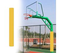 NHJREO 1 Cuscinetto Avvolgente for palo da Basket - for canestri da Basket da 4", 5", 6" e 8", Ideale for l'uso in comunità, Patio e Parco(Yellow,165mm)