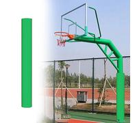 NHJREO 1 Cuscinetto Avvolgente for palo da Basket - for canestri da Basket da 4", 5", 6" e 8", Ideale for l'uso in comunità, Patio e Parco(Green,140mm)