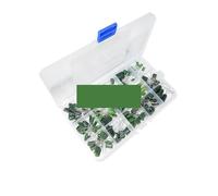 NHKSFBLQ 15Values 0.33NF 2A331J 470NF 2A474J 2A821J 2A102J 2A393J 2A474J Polyester Film Capacitor Assortment Box Kit 150PCS/Set