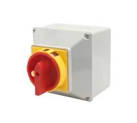 NHKSFBLQ 32A 2 Phases Isolator Switch with Protective Box LW26GS-32/2M Main Control Electronic Starter Power Supply Cut-off Load Disconnect