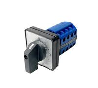 NHKSFBLQ LW26-20/4 Five Positions Selector Cam Switch 4 Poles Multi-Position 20A 660V Changeover Rotary Switch 16 Terminals YMW26-20