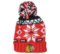 NHL American Needle Chicago Blackhawks Adulti Invernale Skully Maglia Berretto