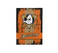 NHL Blankie Anaheim Mighty Ducks Coperta Pile Gettare Brush Coperta 150x200