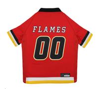 NHL Calgary Flames-Trikot f r Hunde und Katzen, Gr e M. Lassen Sie Ihr Haustier ein echter NHL-Fan sein!