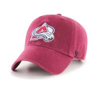 NHL Colorado Valanga Berretto da Baseball Cap Cleanup Rosso 053838696815
