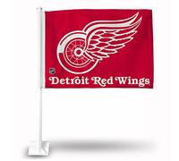NHL Detroit Red Wings - Bandiera per auto rossa